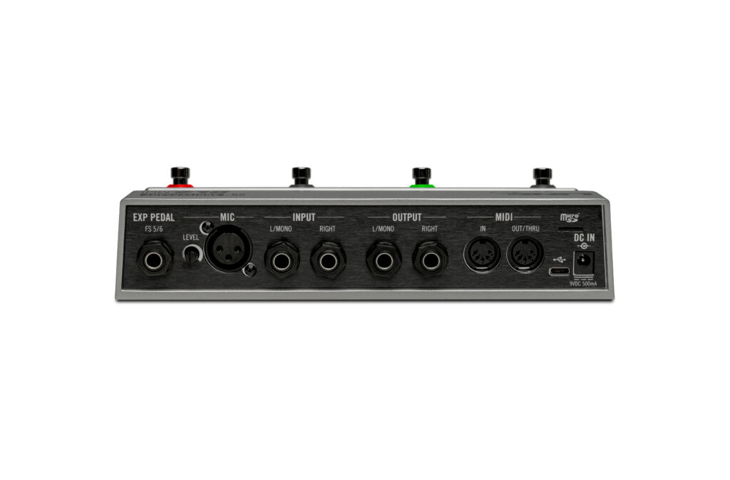 Line 6 Limited Edition DL4 MkII, entradas