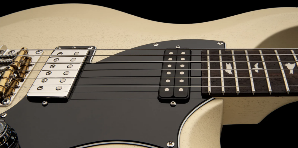 PRS S2 Vela Satin, detalle cuerpo