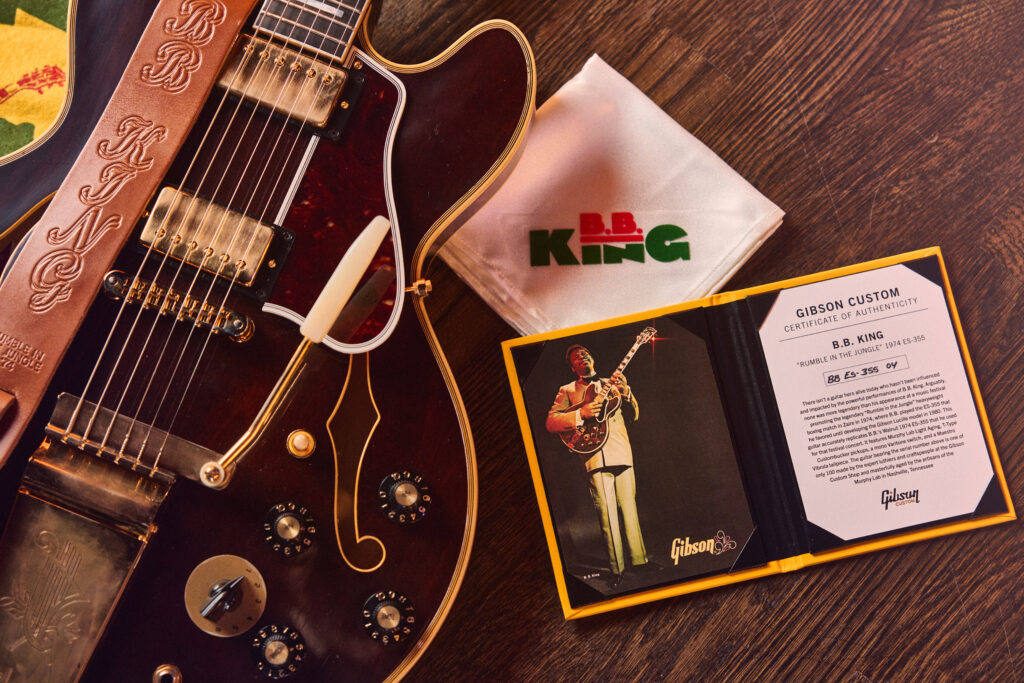 Gibson Custom B.B. King 1974 ES-355 “Rumble in the Jungle”