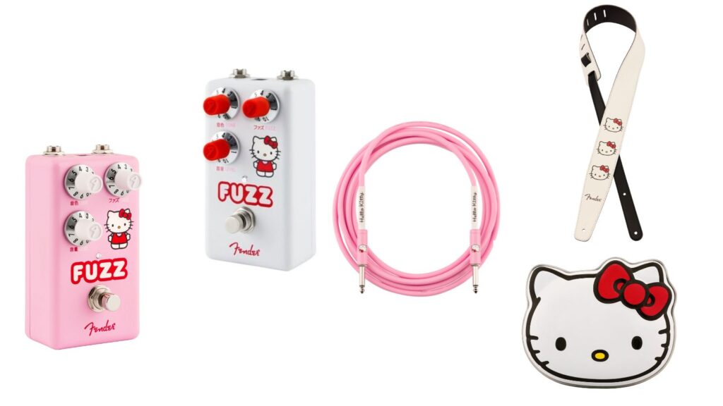 Fender x Hello Kitty 50 Ann Collection